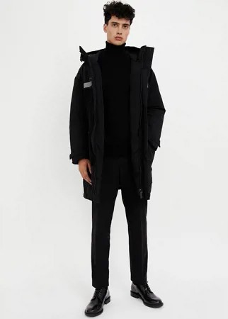 Зимняя куртка мужская Finn Flare W20-61002 черная 48