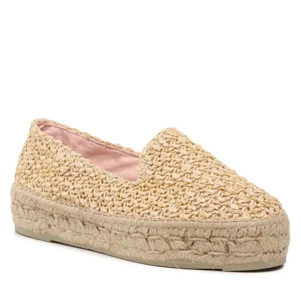 Туфли Manebi DoubleSole Espadrilles, бежевый