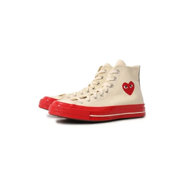 Текстильные кеды Converse x Comme des Garcons Play Comme des Garcons Play