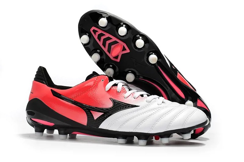 Кроссовки Mizuno Creation Morelia Neo II FG мужские, уличная спортивная обувь, белые/черные/красные, европейские размеры 40-45