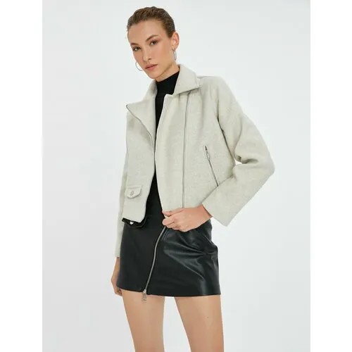 Куртка KOTON, размер 34, серый
