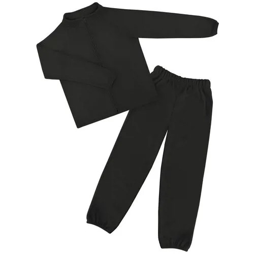 Костюм флисовый детский sfer.tex черный 116