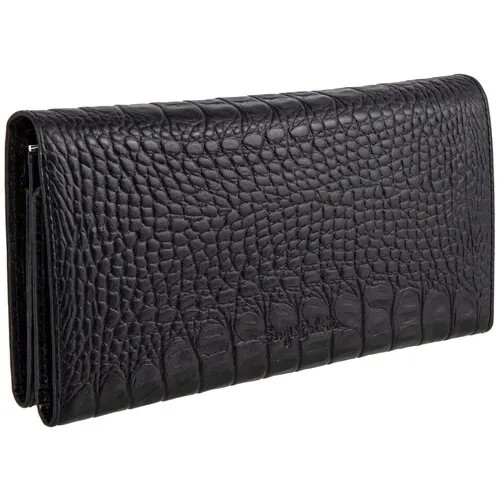 Клатч, черный Sergio Belotti 7504 croco black