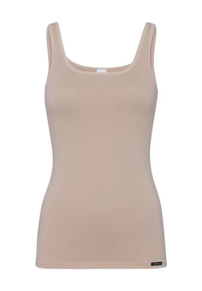 Комплект из 2 хлопковых футболок Advantage для женщин с круглым вырезом SkinY, цвет Skin