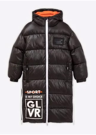 Куртка Gulliver зимняя, размер 158, черный