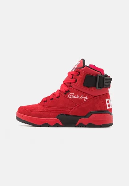Высокие кроссовки Ewing, красный/черный