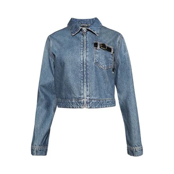Куртка Coperni Denim Workwear Jacket, цвет Blue Vintage