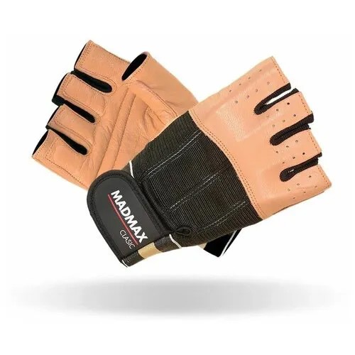 Перчатки Mad Max, размер XXL, коричневый, черный