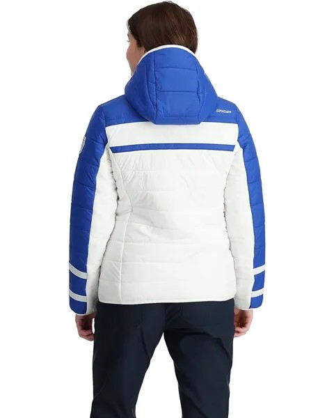 Куртка Spyder Ethos Hooded Jacket, цвет Electric Blue