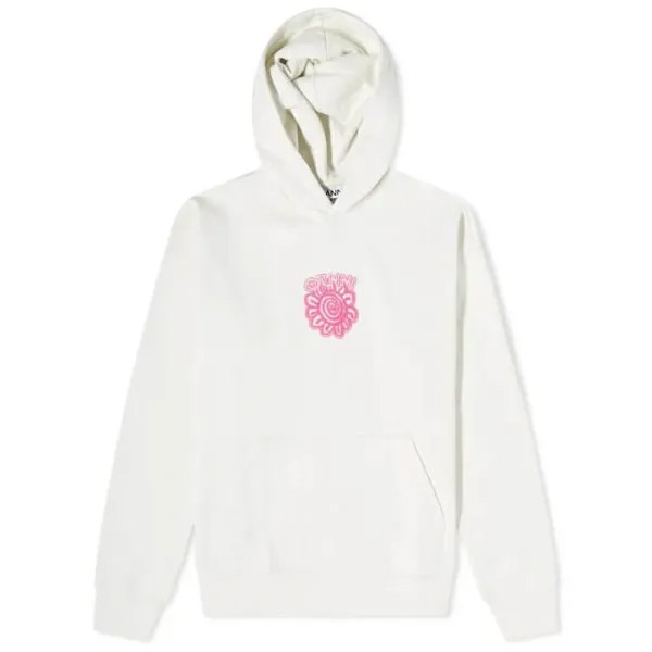 Худи Isoli Flower Oversized, белый