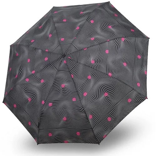 Зонт Knirps автомат T.201 Medium Duomatic MEDITATE BLACK ECOREPEL 95 3201 8547