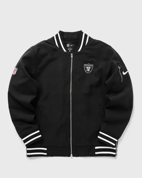 Куртка Nike Nfl Las Vegas Raiders Nike Coach Bomber Jacket, черный