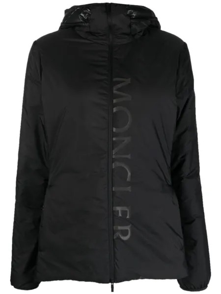 Moncler пуховик Sepik с капюшоном, черный