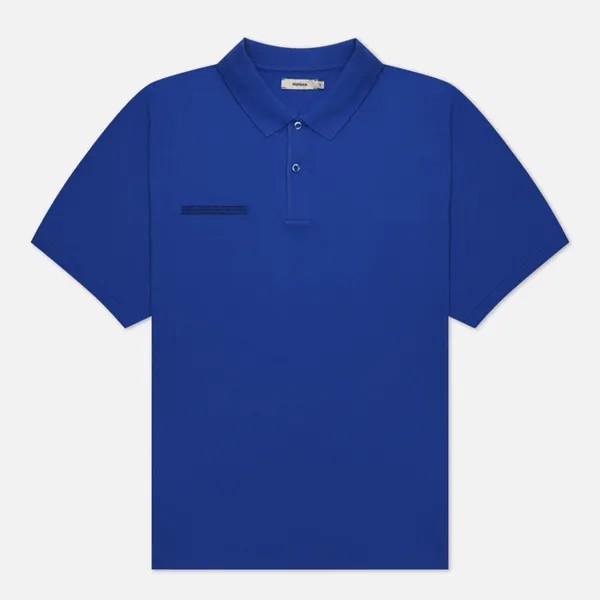 Мужское поло PANGAIA Organic Cotton Pique синий, Размер L