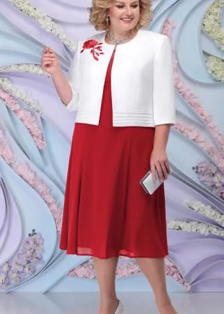 Костюм Ninele-2268/1 В цвете: Красный; Размеры: 56,58,60,62,64