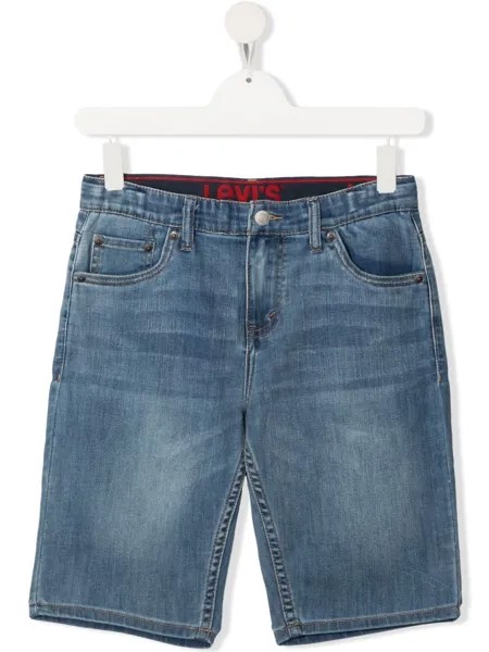 Levi's Kids джинсовые шорты