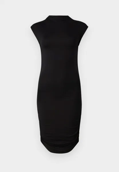 Платье из джерси FUNNEL DRESS Gina Tricot, черный