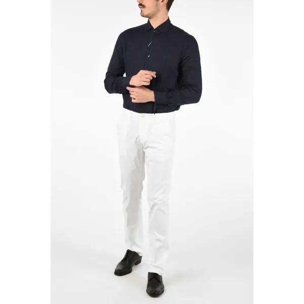 Джинсы и мужские брюки Corneliani, белый