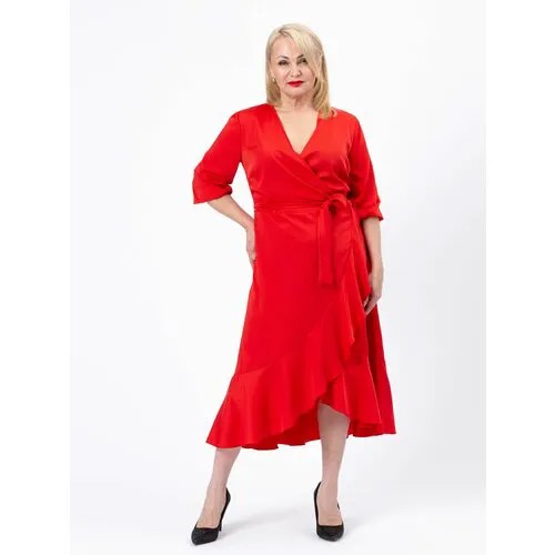 Платье размер 54, красный