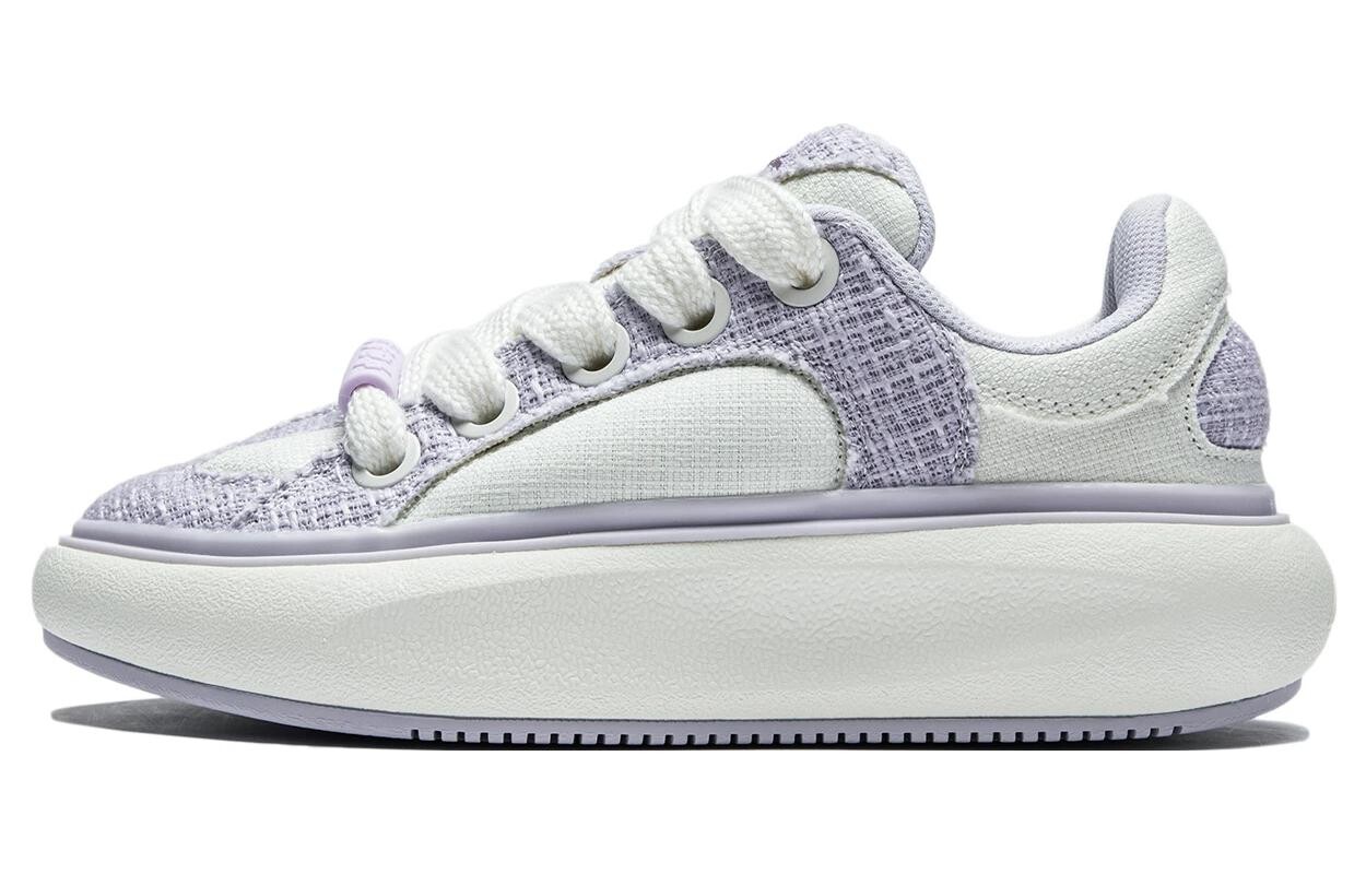 Кроссовки LiNing Yun You C4D Lifestyle Shoes Women's Low-top White, фиолетовый