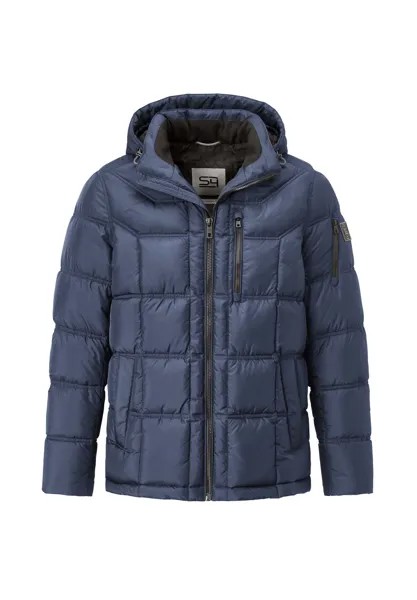 Стеганая куртка со съемным капюшоном Атланта S4 JACKETS, темно-синий