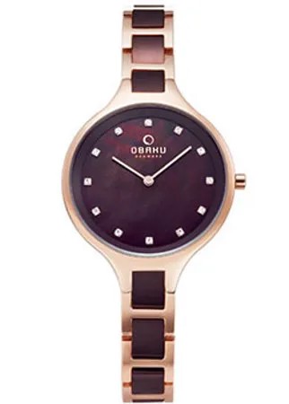 Fashion наручные  женские часы Obaku V218LXVNSN. Коллекция Links
