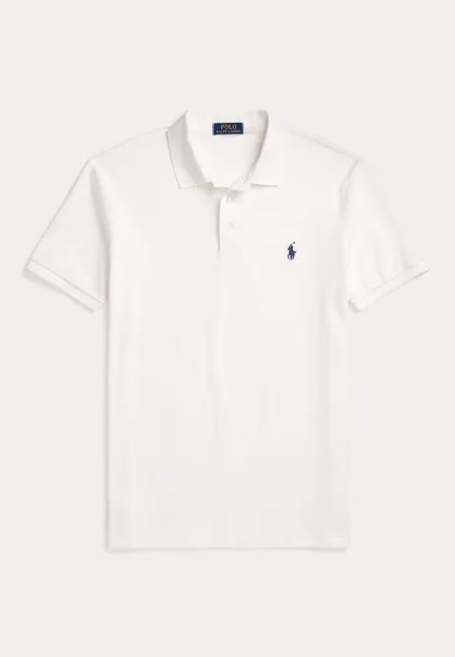 Рубашка поло CUSTOM FIT STRETCH MESH POLO SHIRT Ralph Lauren, белый