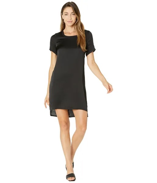 Платье Chaser, Silky Basics Short Sleeve High-Low T-Shirt Dress