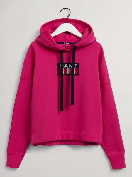 Толстовка Gant Hoodie, розовый