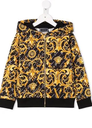 Versace Kids худи с принтом Baroque