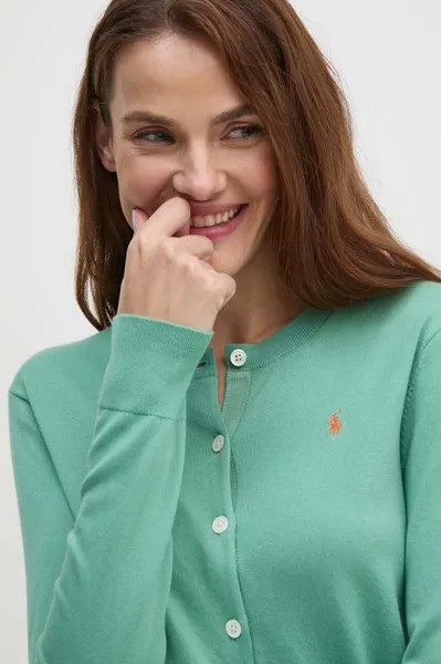 Кардиган Polo Ralph Lauren, зеленый