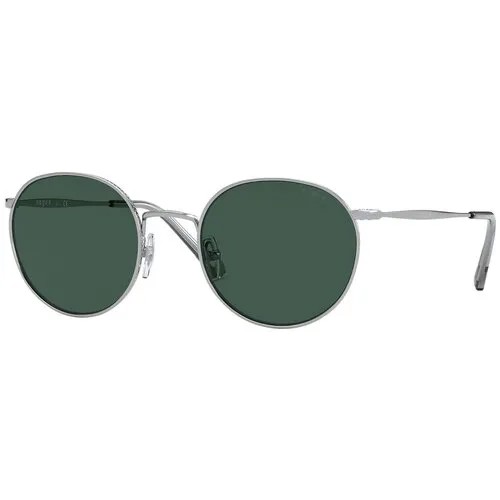 Солнцезащитные очки Vogue eyewear, овальные, оправа: металл, с защитой от УФ, для женщин, серый