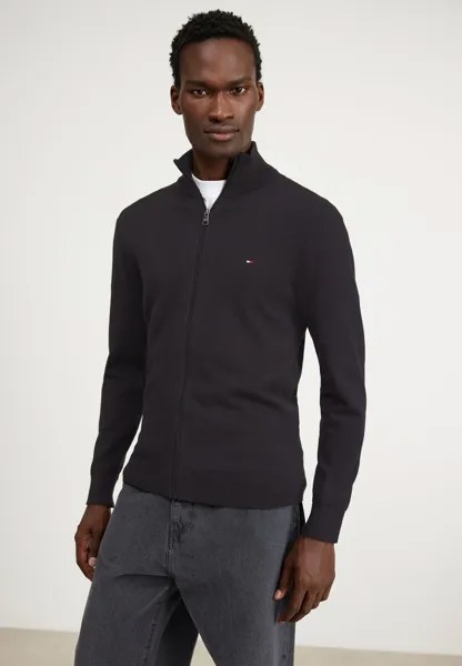 Кардиган CLASSIC ZIP THROUGH Tommy Hilfiger, черный