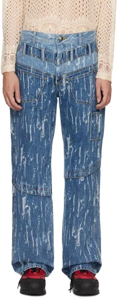 Синие многослойные джинсы Andersson Bell