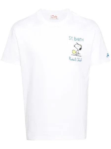 MC2 Saint Barth x Peanuts  Snoopy Padel T-shirt, белый