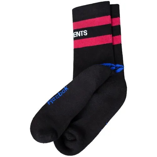 VETEMENTS Черные носки с логотипом 43-46