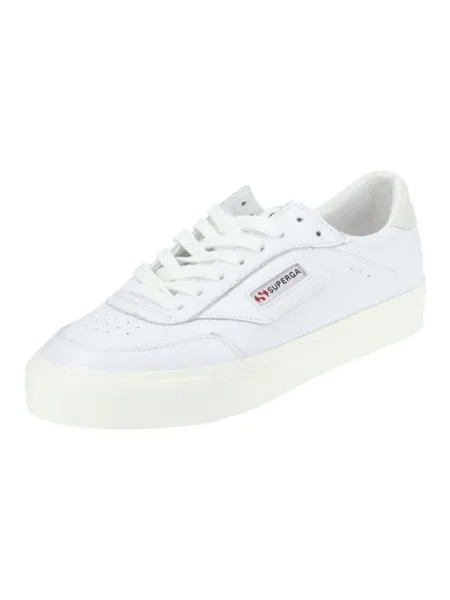 Кроссовки на шнуровке Superga, белый