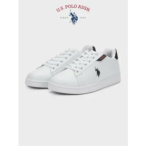 Кеды U.S. POLO ASSN., размер 38, белый