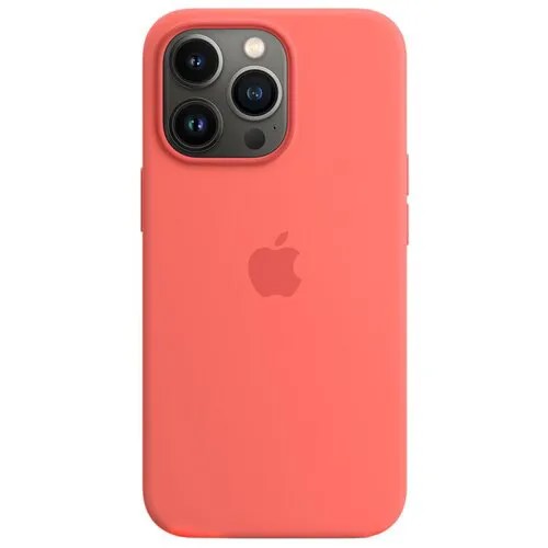 Панель-накладка Apple Silicone Case with MagSafe Pink Pomelo для iPhone 13 Pro