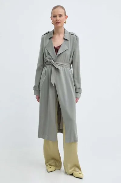 Плащ Guess, зеленый