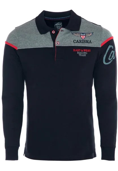 Поло Mit Stickerei Racing Team CARISMA, цвет schwarz