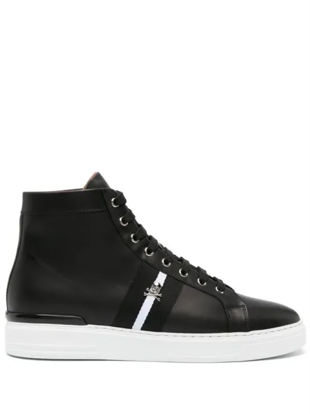 Кеды с подвеской Philipp Plein, черный
