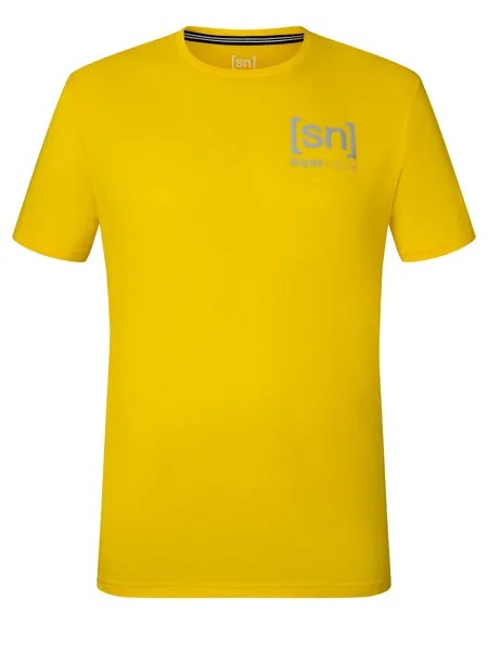 Рубашка super.natural Merino T Shirt, желтый