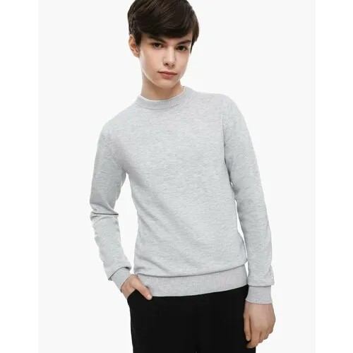 Джемпер Gloria Jeans, средней длины, размер 6-8л/122-128, серый