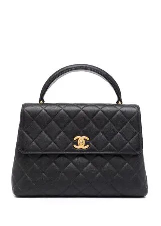 Chanel Pre-Owned маленький стеганый портфель 1997-го года