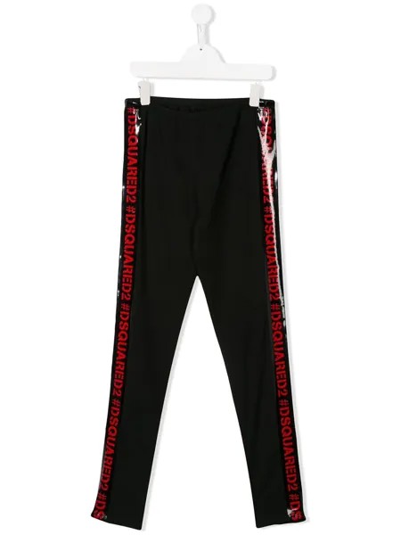 Dsquared2 Kids спортивные брюки с логотипом