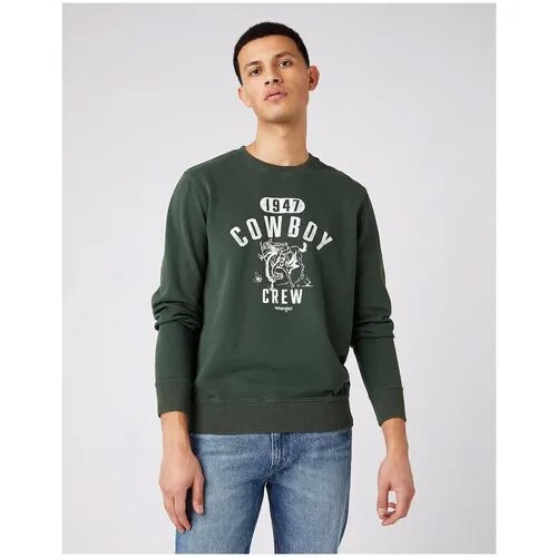 Джемпер Wrangler COWBOY CREW SWEAT Мужчины W6G0HXG08 S