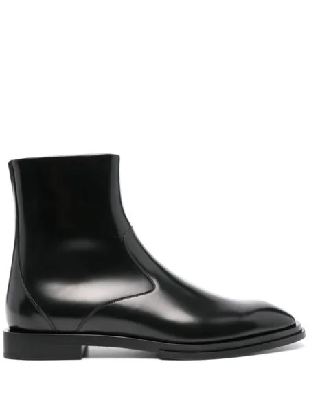 Alexander McQueen ботинки с логотипом, черный