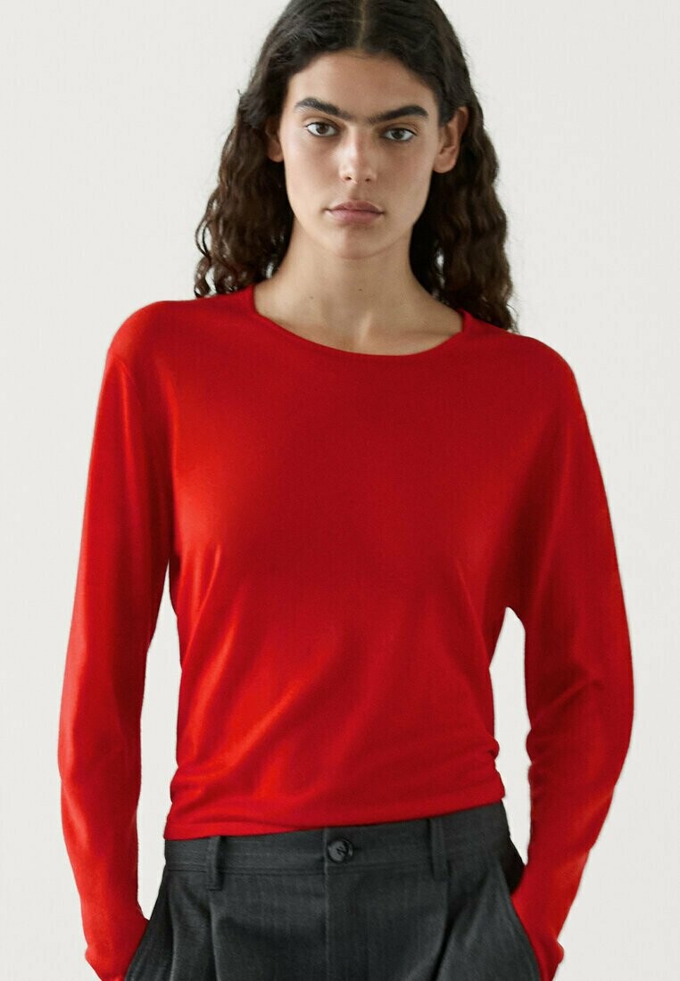 Джемпер Massimo Dutti, красный