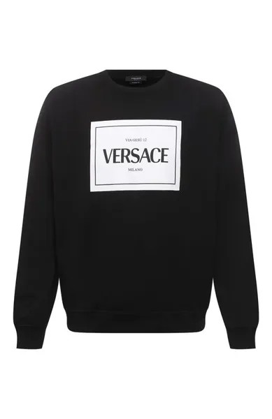 Хлопковый свитшот Versace